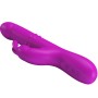 PRETTY LOVE Reese Rabbit Vibrator mit Rotation, Violett