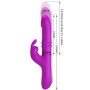 PRETTY LOVE Reese Rabbit Vibrator mit Rotation, Violett