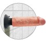 KING COCK - Vibrator Dildo 15,24 cm Naturfarben