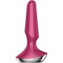 SATISFYER Plug-ilicious 2 Vibrations-Analplug Berry mit App-Steuerung