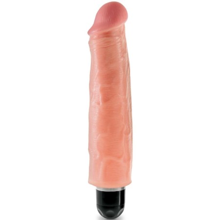 KING COCK - Realistischer Vibrator Stiffy 17,8 cm Naturfarben