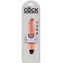 KING COCK - Realistischer Vibrator Stiffy 17,8 cm Naturfarben
