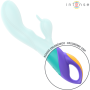 INTENSE - FRED Wiederaufladbarer Rabbit Vibrator Blau