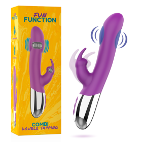 FUN FUNCTION - COMBI DOUBLE TAPPING Klitoris-Stimulator mit Doppelmotor