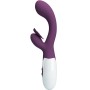 Pretty Love Butterfly Kiss Rabbit Vibrator & G-Punkt Stimulator - Lila