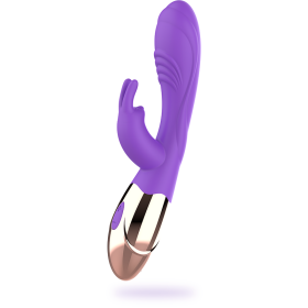 WOMANVIBE VIORA Wiederaufladbarer Silikon Vibrator mit Rabbit-Stimulator
