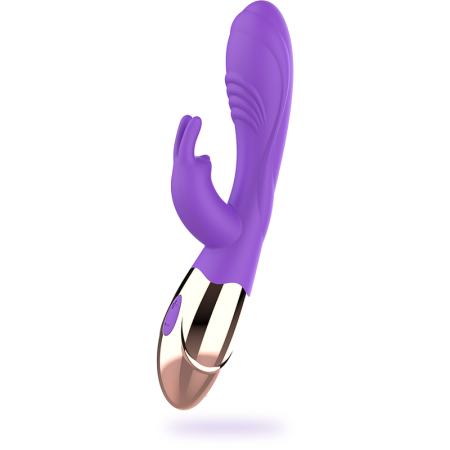 WOMANVIBE VIORA Wiederaufladbarer Silikon Vibrator mit Rabbit-Stimulator