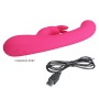 PRETTY LOVE - LAMAR Rabbit Vibrator & G-Punkt Stimulator Rosa