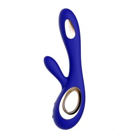 LELO Soraya Wave Rabbit Vibrator Midnight Blau