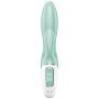 SATISFYER Air Pump Bunny 5+ Vibrator mit App, aufblasbar, grün