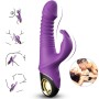 ARMONY ZING Rabbit Vibrator Dildo Violett - 9 Vibrationsmodi & 5 Stoßmodi