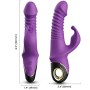 ARMONY ZING Rabbit Vibrator Dildo Violett - 9 Vibrationsmodi & 5 Stoßmodi