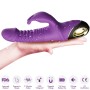 ARMONY ZING Rabbit Vibrator Dildo Violett - 9 Vibrationsmodi & 5 Stoßmodi
