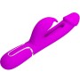 PRETTY LOVE Kampas Rabbit 3-in-1 Multifunktionsvibrator mit Zunge Fuchsia