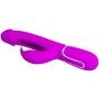 PRETTY LOVE Kampas Rabbit 3-in-1 Multifunktionsvibrator mit Zunge Fuchsia