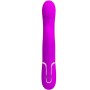 PRETTY LOVE - Rabbit Vibrator Perlen Violett mit 7 Vibrationsmodi