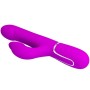 PRETTY LOVE - Rabbit Vibrator Perlen Violett mit 7 Vibrationsmodi