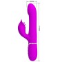 PRETTY LOVE - Rabbit Vibrator Perlen Violett mit 7 Vibrationsmodi