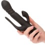 CalExotics Triple Euphoria Vibrator Schwarz – Leistungsstarker Dreifach-Massagegerät