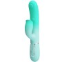PRETTY LOVE - GIGI Multifunktions Rabbit Vibrator Aqua Grün