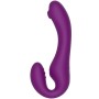 XOCOON 2-in-1 Strapless Strap-On Vibrator mit Fernbedienung, Lila