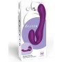 XOCOON 2-in-1 Strapless Strap-On Vibrator mit Fernbedienung, Lila