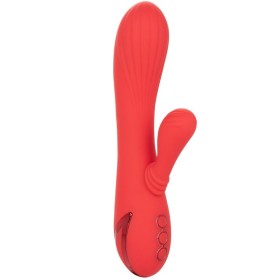 CalExotics Palisades Passion Red - Erwärmbarer Rabbit Vibrator mit Oszillationsstimulator