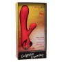 CalExotics Palisades Passion Red - Erwärmbarer Rabbit Vibrator mit Oszillationsstimulator