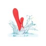 CalExotics Palisades Passion Red - Erwärmbarer Rabbit Vibrator mit Oszillationsstimulator