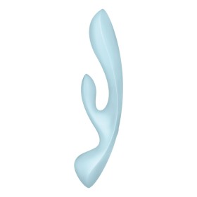 SATISFYER - TRIPLE OH Hybrid Vibrator Blau mit 3 starken Motoren