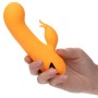 CalExotics Montecito Muse Rabbit Vibrator Orange – Dualstimulator mit automatischer Aufblasfunktion
