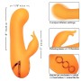 CalExotics Montecito Muse Rabbit Vibrator Orange – Dualstimulator mit automatischer Aufblasfunktion
