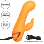 CalExotics Montecito Muse Rabbit Vibrator Orange – Dualstimulator mit automatischer Aufblasfunktion