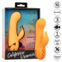 CalExotics Montecito Muse Rabbit Vibrator Orange – Dualstimulator mit automatischer Aufblasfunktion