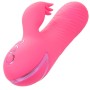 CALEXOTICS Sacramento Sweetie Rabbit Vibrator Pink – Dualer, wasserdichter Silikonstimulator