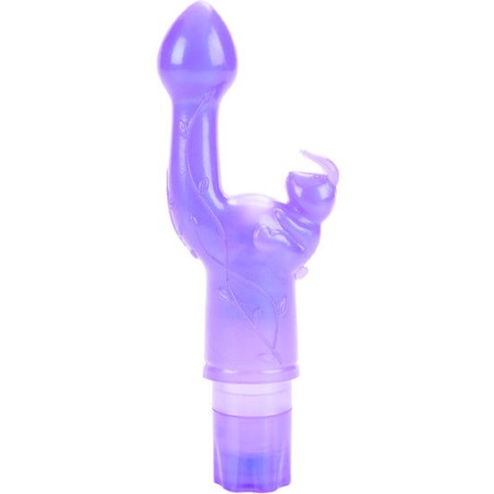 CALEXOTICS - Original Bunny Kiss Vibrator Lila, flexibel & wasserdicht