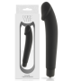 DOLCE VITA Realistischer schwarzer Silikon-Vibrator