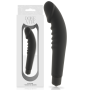 DOLCE VITA - Realistischer Genuss Vibrator aus schwarzem Silikon
