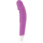 DOLCE VITA - REALISTIC PLEASURE Vibrator aus lila Silikon
