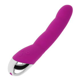 OHMAMA Vibrator mit 6 Modi und 6 Geschwindigkeiten – Lila, 21,5 cm