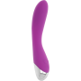 OHMAMA Vibrator mit 6 Modi und 6 Geschwindigkeiten, Lila, 20,5 cm