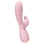 NALONE Magic Stick Vibrator mit Rabbit - Hellrosa, Wiederaufladbar
