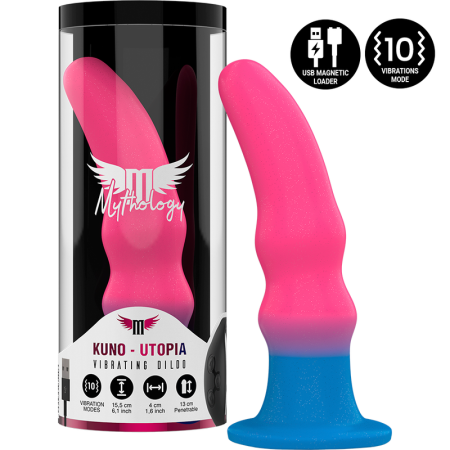 MYTHOLOGY KUNO UTOPIA Dildo M - Vibrator kompatibel mit Watchme Wireless Technologie