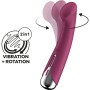 SATISFYER Spinning G-Spot 1 Rotationsvibrator Rotierend Rot