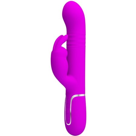 PRETTY LOVE Coale Rabbit Vibrator mit Perlen, Violett