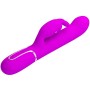 PRETTY LOVE Coale Rabbit Vibrator mit Perlen, Violett