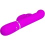 PRETTY LOVE Coale Rabbit Vibrator mit Perlen, Violett