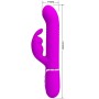 PRETTY LOVE Coale Rabbit Vibrator mit Perlen, Violett