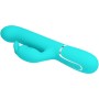 PRETTY LOVE Coale Rabbit Vibrator mit Perlen in Aqua Grün