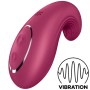Satisfyer Dipping Delight Lay-On Vibrator Rot – Präzise Klitoris-Stimulation mit 12 Vibrationsprogrammen